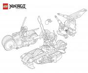 Coloriage ninjago cole zx ninja dessin